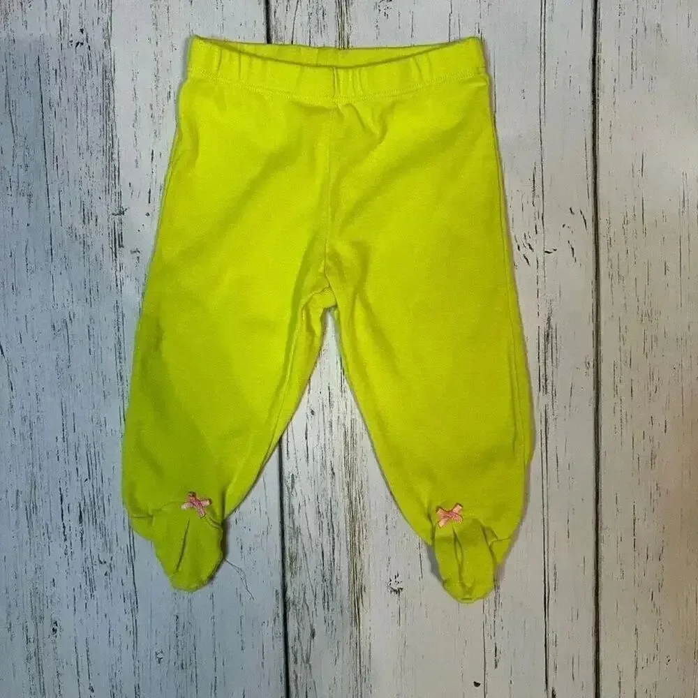 Carter’s bundle of baby girl’s pants Size 6 months